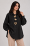 Star Accessory Poplin Shirt
