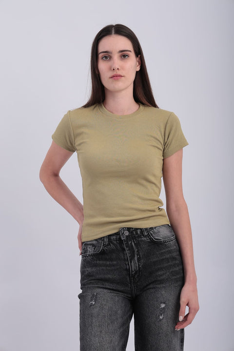 Essential Ribbed Tee