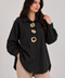 Star Accessory Poplin Shirt