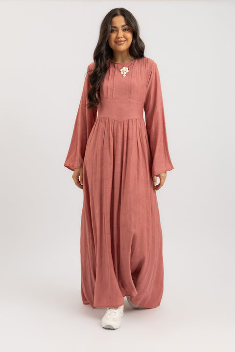 Paris Textured Maxi Dress