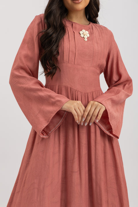 Paris Textured Maxi Dress