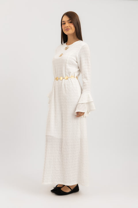 Paris Textured Maxi Dress