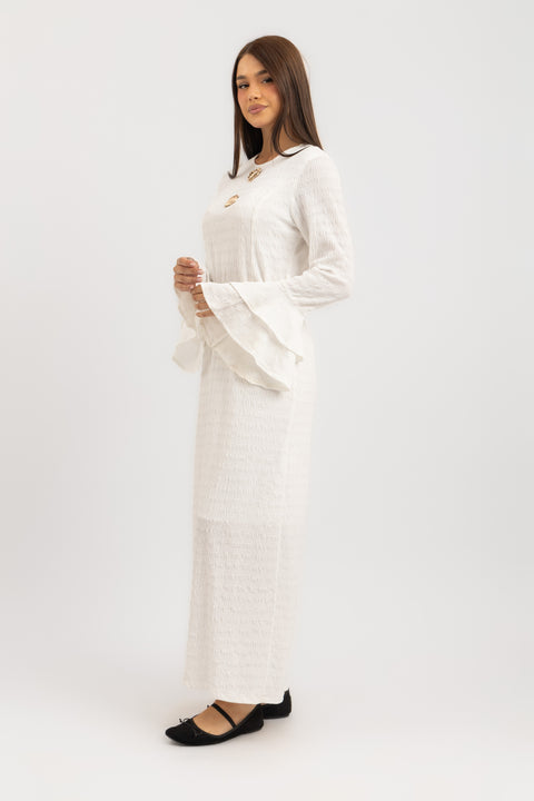 Paris Textured Maxi Dress