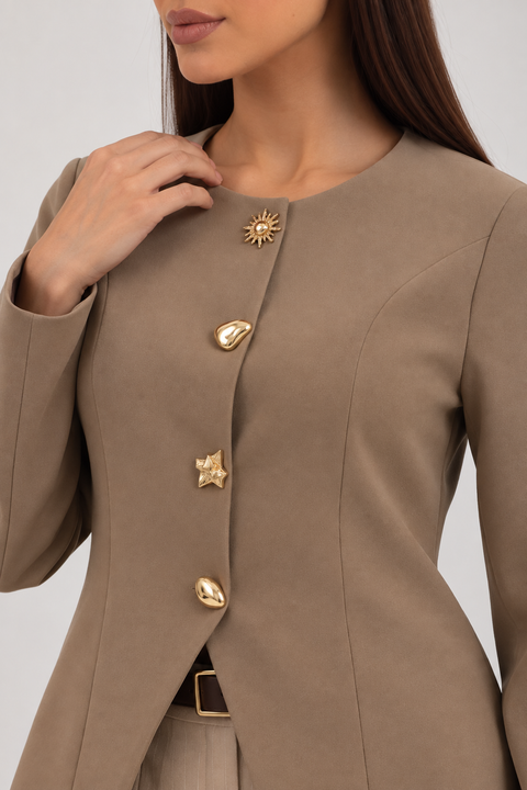 STRUCTURED STATEMENT BLAZER